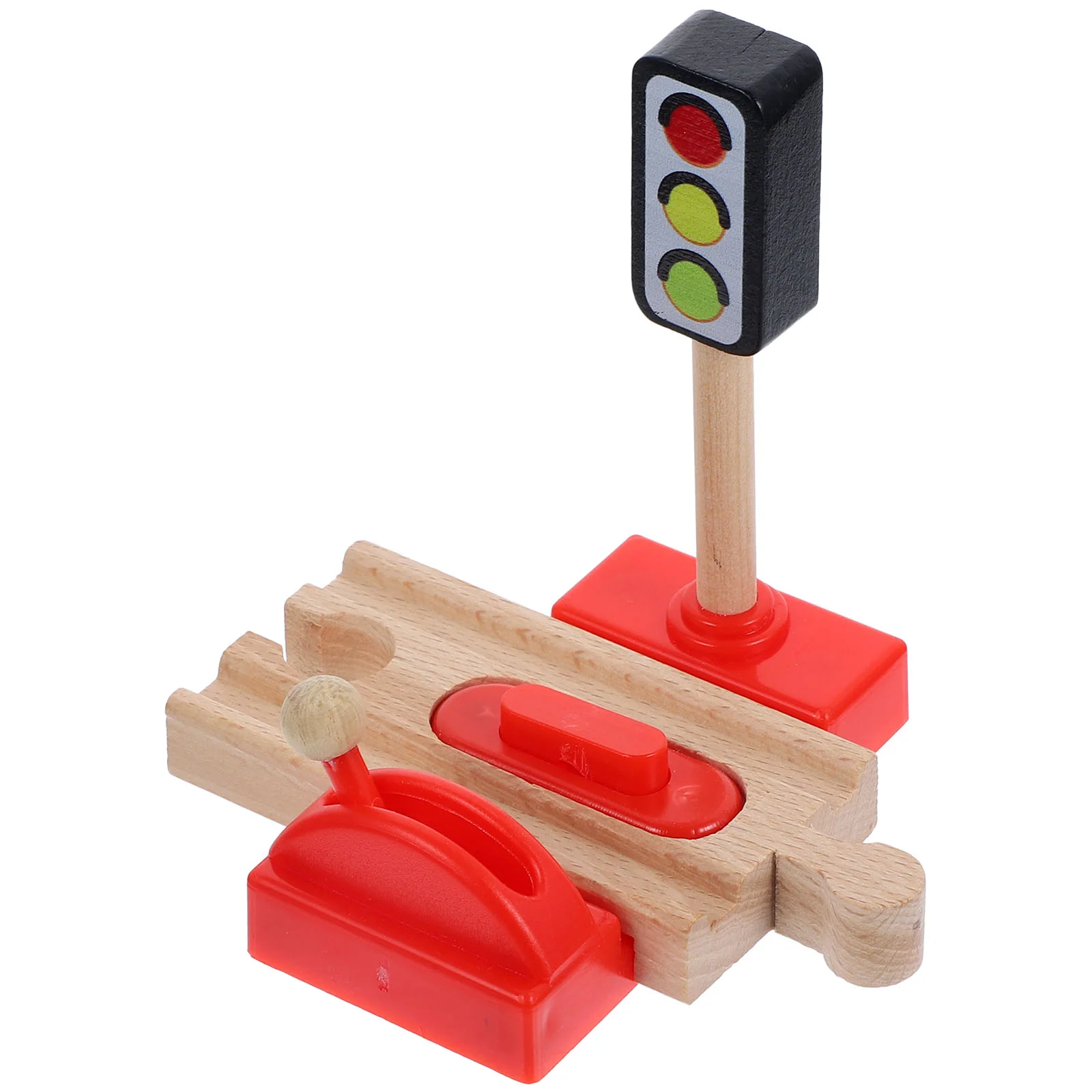Wooden Railway Roadblock Wooden Toy Train Accessory Wooden Railway Accessory Simulation Roadblock Model
Wooden Railway Roadblock Wooden Toy Train Accessory Wooden Railway Accessory Simulation Roadblock Model