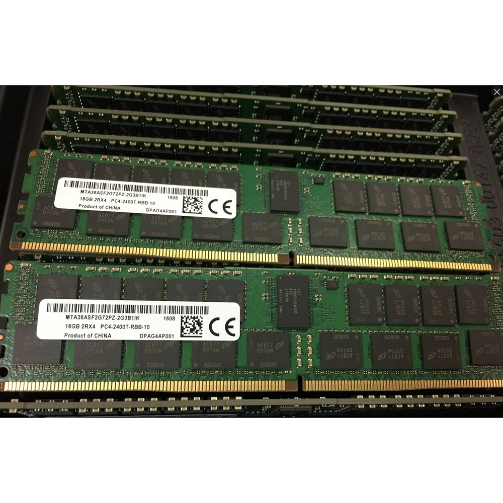 1 PCS 16G 16GB 2RX4 DDR4 2400 PC4-2400T-RB1 For MT RAM MTA36ASF2G72PZ-2G3B Server Memory Fast Ship High Quality
1 PCS 16G 16GB 2RX4 DDR4 2400 PC4-2400T-RB1 For MT RAM MTA36ASF2G72PZ-2G3B Server Memory Fast Ship High Quality