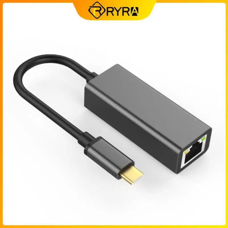 RYRA Network interface USB type C Ethernet Adapter Network Card USB Type-C To RJ45 10/100Mbps Lan Internet Cable For MacBook PC
RYRA Network interface USB type C Ethernet Adapter Network Card USB Type-C To RJ45 10/100Mbps Lan Internet Cable For MacBook PC