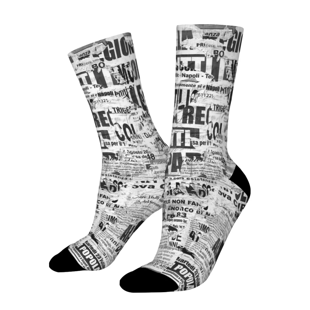 Italia Black and White Collage Retro Vintage Classic Style Straight Socks Male Mens Women Autumn Stockings Polyester Printed
Italia Black and White Collage Retro Vintage Classic Style Straight Socks Male Mens Women Autumn Stockings Polyester Printed