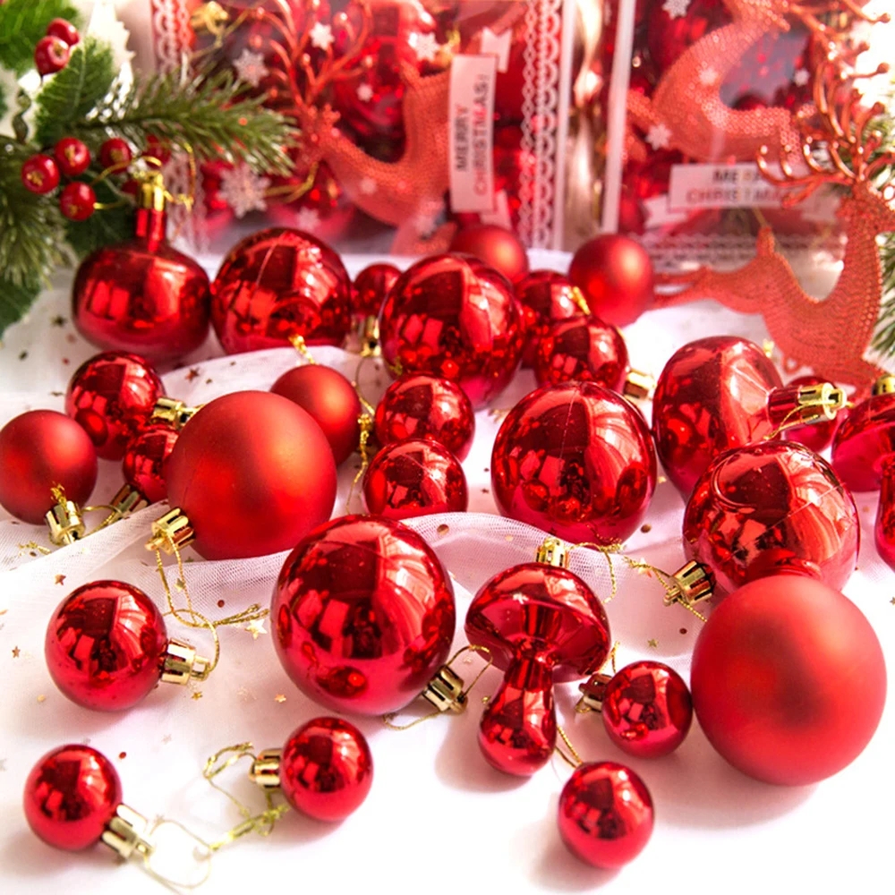 Gold Christmas Tree Balls Ornaments Rose Gold 3-6cm 30Pcs/Pack Decoration Balls Decorations PVC Pink Brand new
Gold Christmas Tree Balls Ornaments Rose Gold 3-6cm 30Pcs/Pack Decoration Balls Decorations PVC Pink Brand new