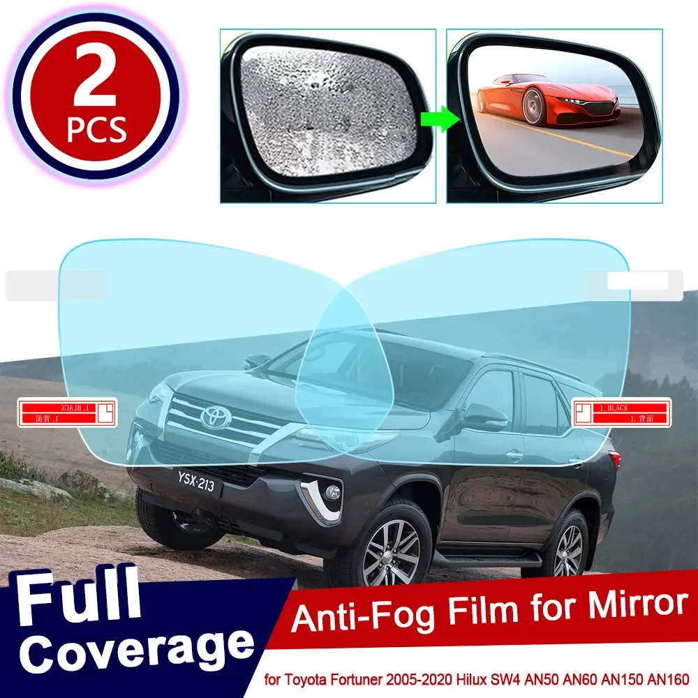 for Toyota Fortuner 2005~2020 Hilux SW4 AN50 AN60 AN150 AN160 AN 50 60 150 160 Anti Fog Film Rearview Mirror Accessories 2016
for Toyota Fortuner 2005~2020 Hilux SW4 AN50 AN60 AN150 AN160 AN 50 60 150 160 Anti Fog Film Rearview Mirror Accessories 2016