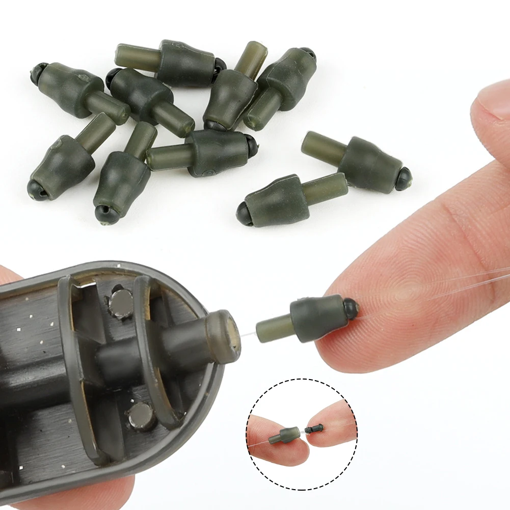 10Pcs Carp Fishing Method Feeder Connector Inline Quick Change Bead For Carp Hair Rigs Stop Beads Carp Coarse Tackle Equipment
10Pcs Carp Fishing Method Feeder Connector Inline Quick Change Bead For Carp Hair Rigs Stop Beads Carp Coarse Tackle Equipment