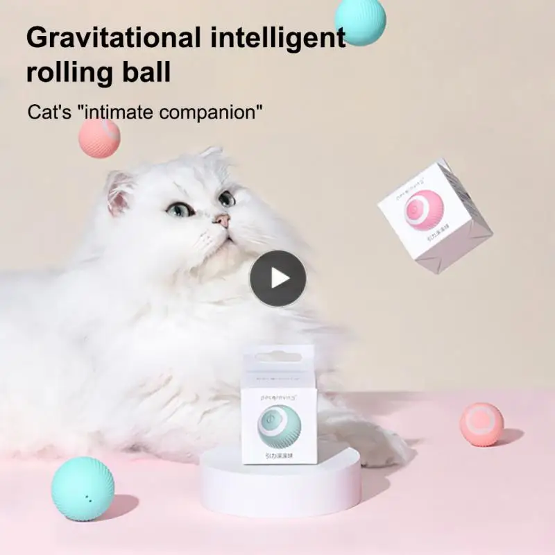 Cat Automatic Rolling Ball USB Charging Funny Cat Rotating Ball Smart Cat Self-healing Training Tool Cat Toy Pet Supplies
Cat Automatic Rolling Ball USB Charging Funny Cat Rotating Ball Smart Cat Self-healing Training Tool Cat Toy Pet Supplies