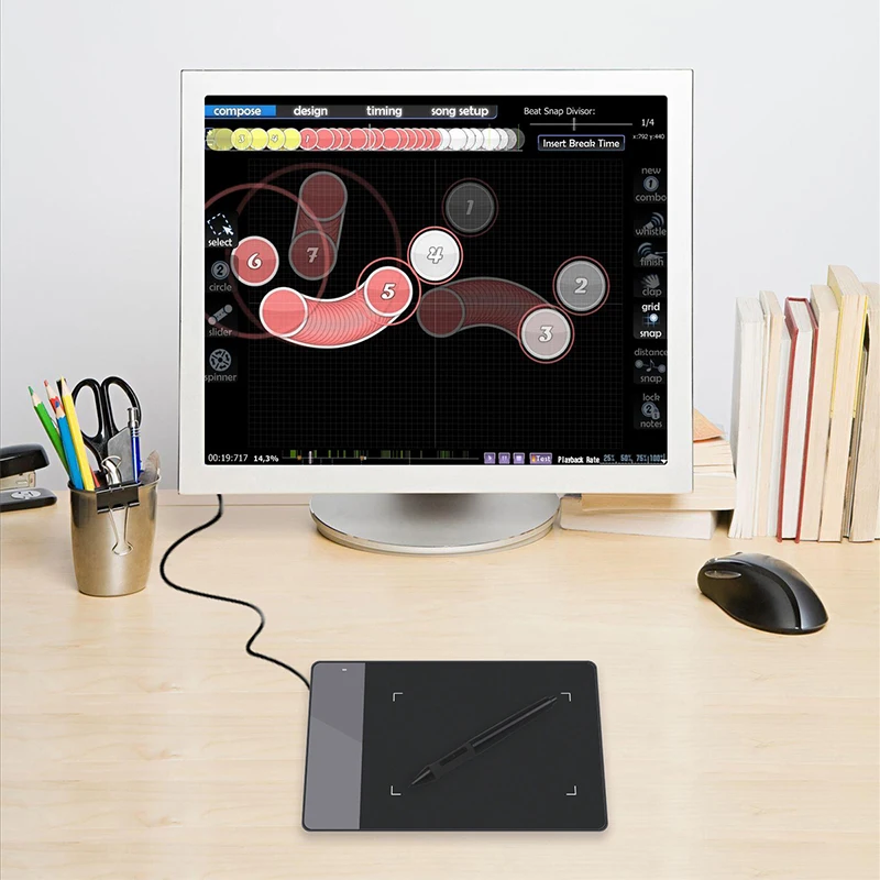 420 Digital Graphics Drawing Tablet Pen Pressure Tablet Signature Pad with Ten Pen Nibs Gift (Perfect for OSU )
420 Digital Graphics Drawing Tablet Pen Pressure Tablet Signature Pad with Ten Pen Nibs Gift (Perfect for OSU )