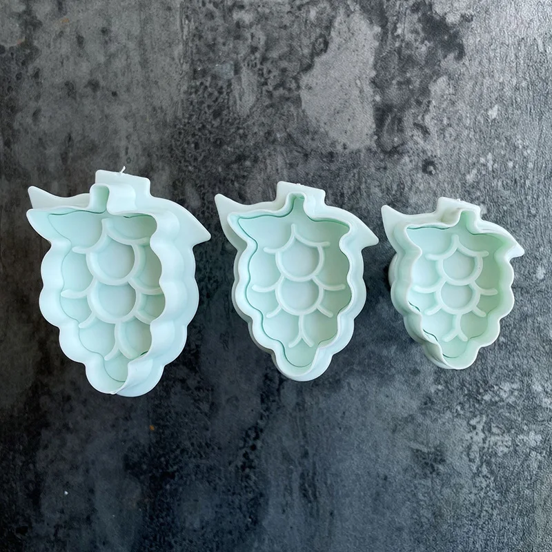 3Pcs Fruits Cookie Cutter Grape Shape Chocolates Decor Fondant Mould Icing Sugar Kitchen Baking Cake Stamp Printing Tools Supply
3Pcs Fruits Cookie Cutter Grape Shape Chocolates Decor Fondant Mould Icing Sugar Kitchen Baking Cake Stamp Printing Tools Supply