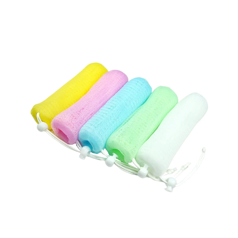 Mesh Bag Scrubbing Net Bubble Net Storage Bags Bubble Maker for Bathroom Hotel 5Pcs
Mesh Bag Scrubbing Net Bubble Net Storage Bags Bubble Maker for Bathroom Hotel 5Pcs