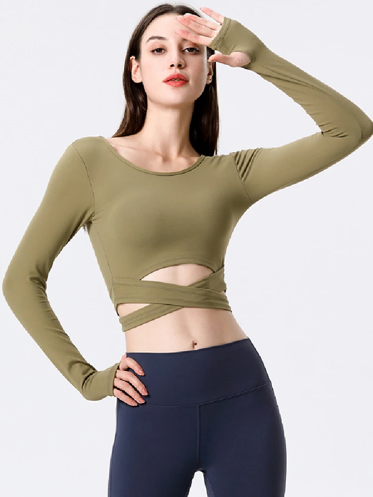 New Yoga Tops Women Breathable Quick Dry Gym Wear women Tee Shirts Long Sleeve Gym Top Female Running Sports Clothing
New Yoga Tops Women Breathable Quick Dry Gym Wear women Tee Shirts Long Sleeve Gym Top Female Running Sports Clothing