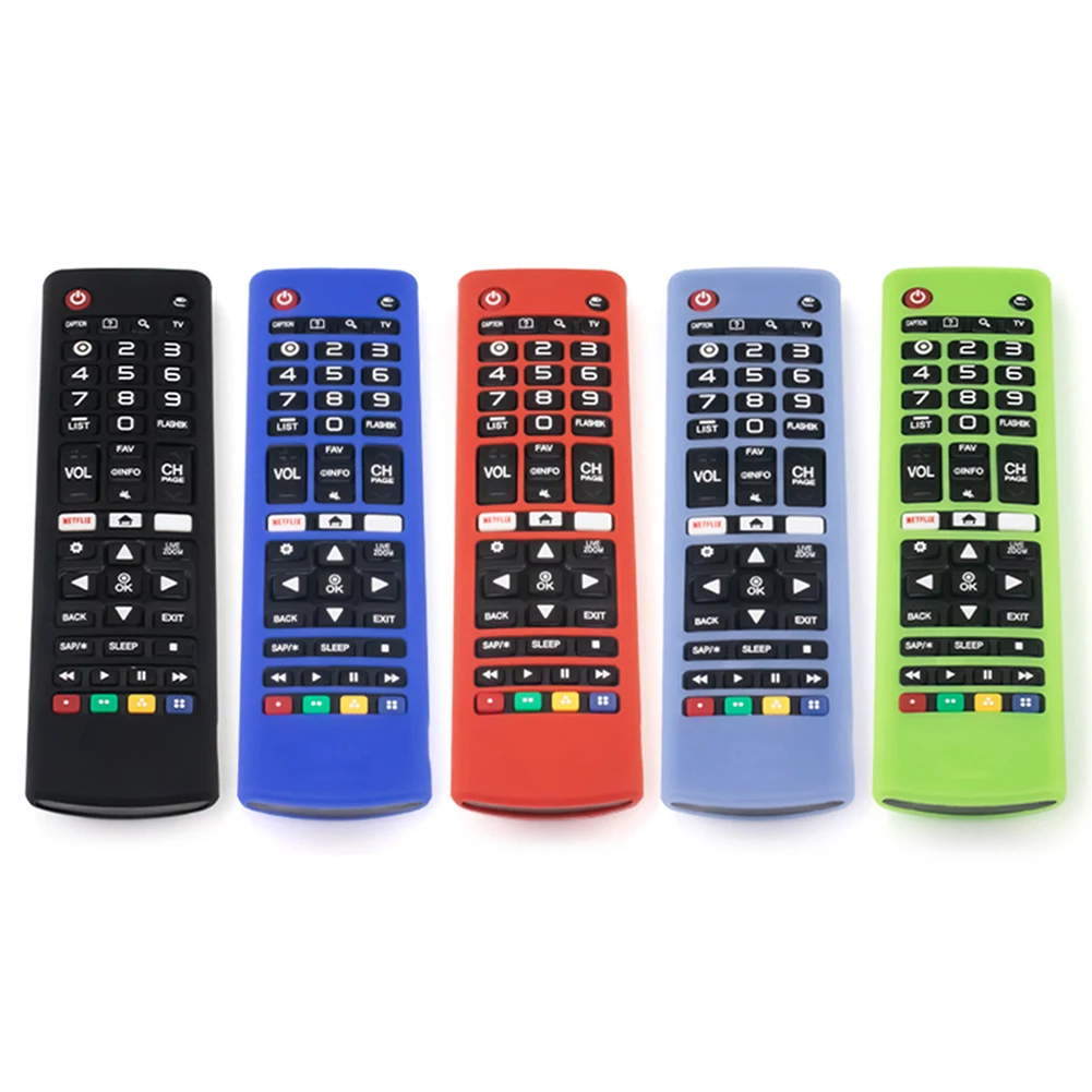 Silicone Remote Controller Cases Protective Covers for LG Smart TV Remote Control AKB75095307 AKB74915305 AKB75375604
Silicone Remote Controller Cases Protective Covers for LG Smart TV Remote Control AKB75095307 AKB74915305 AKB75375604