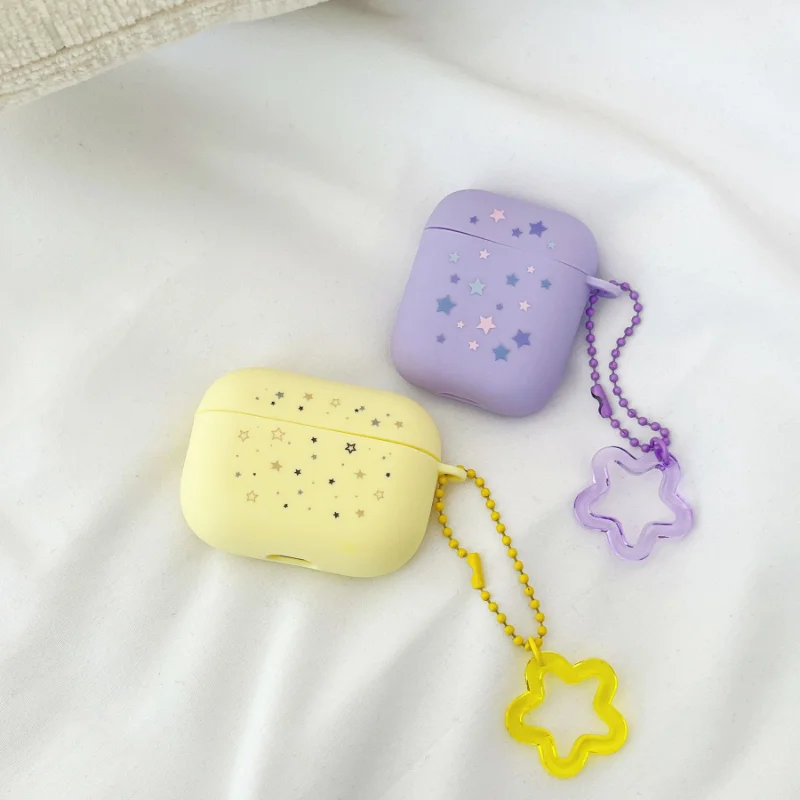 Frosted Star Cover earphone Bag Suitable for Airpods pro Case 2/3 generation Apple Wireless earbuds Box silicone cushion pad
Frosted Star Cover earphone Bag Suitable for Airpods pro Case 2/3 generation Apple Wireless earbuds Box silicone cushion pad