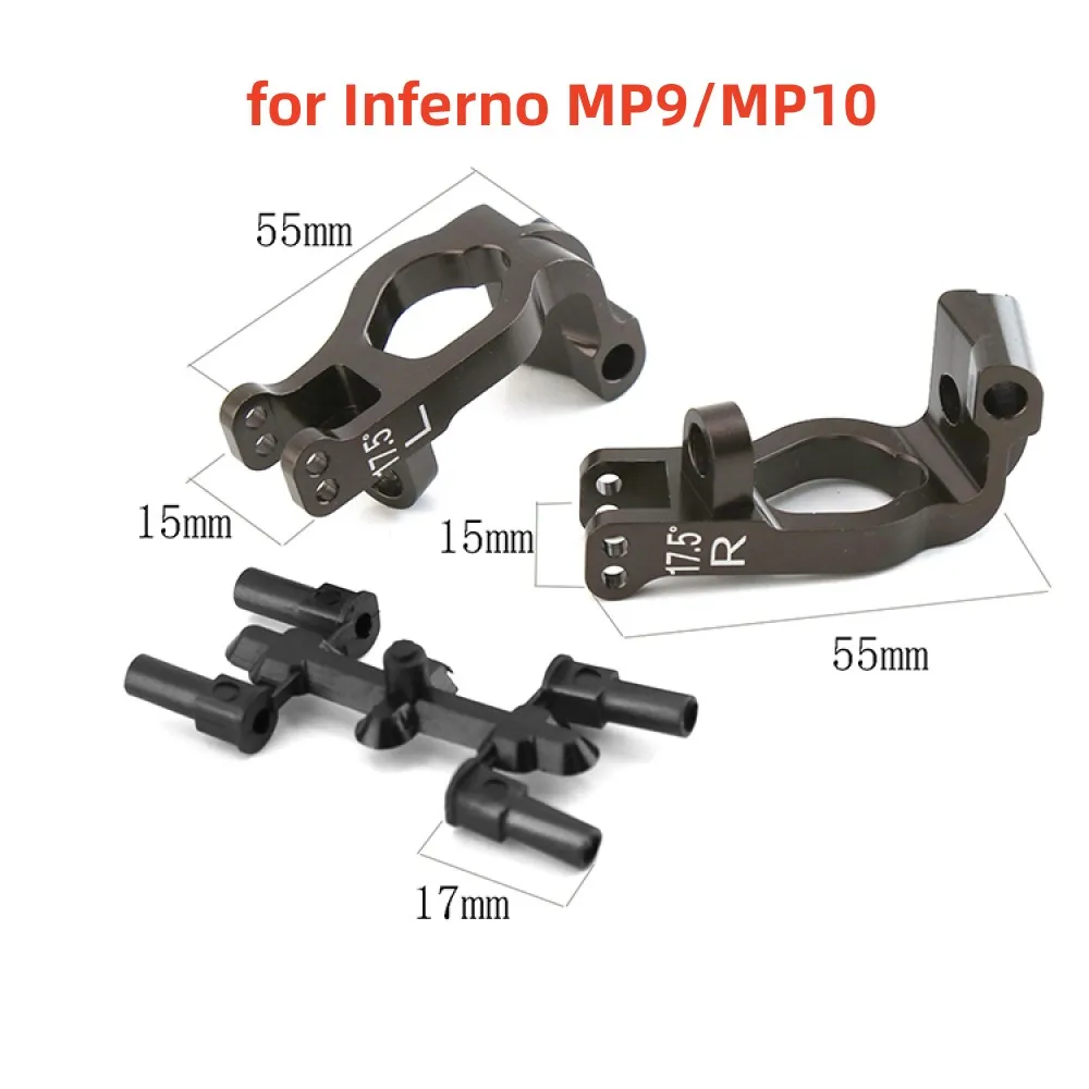 17.5 Degree Aluminum C Seat Set IFW474 Universal RC Car Accessories for Inferno MP9/MP10 Aluminum C Seat Set
17.5 Degree Aluminum C Seat Set IFW474 Universal RC Car Accessories for Inferno MP9/MP10 Aluminum C Seat Set