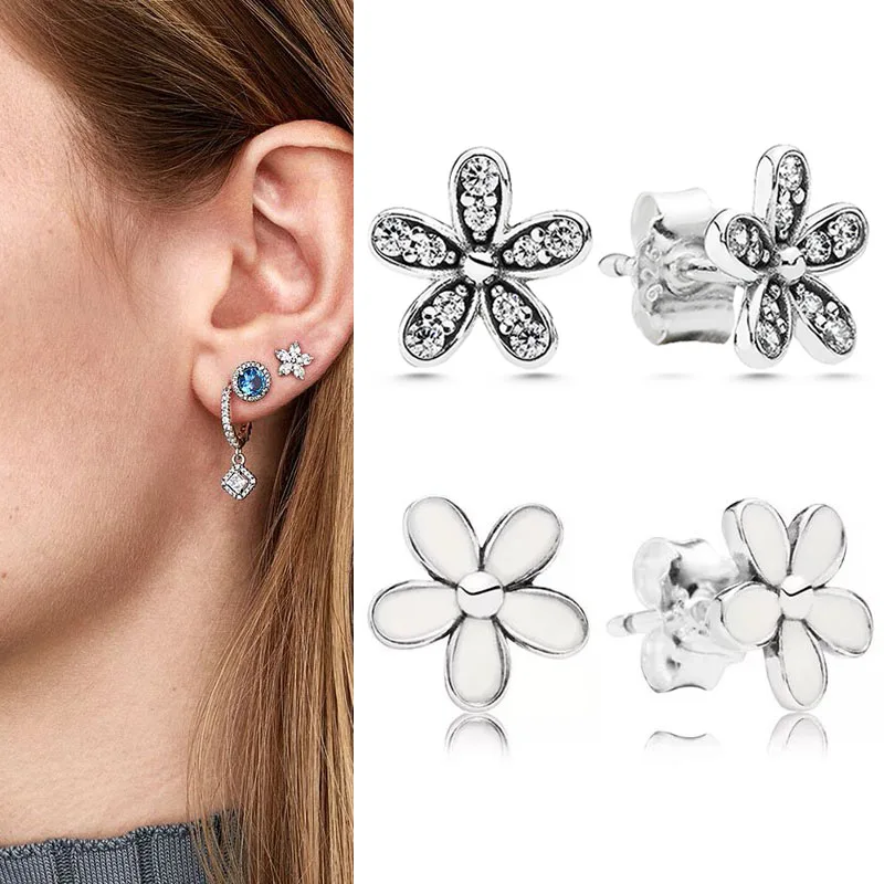 100% 925 серьги Silver Pan Earrings Exquisite And Fresh Daisy Pan Earrings For Women Wedding Gift Fashion Jewelry
100% 925 серьги Silver Pan Earrings Exquisite And Fresh Daisy Pan Earrings For Women Wedding Gift Fashion Jewelry