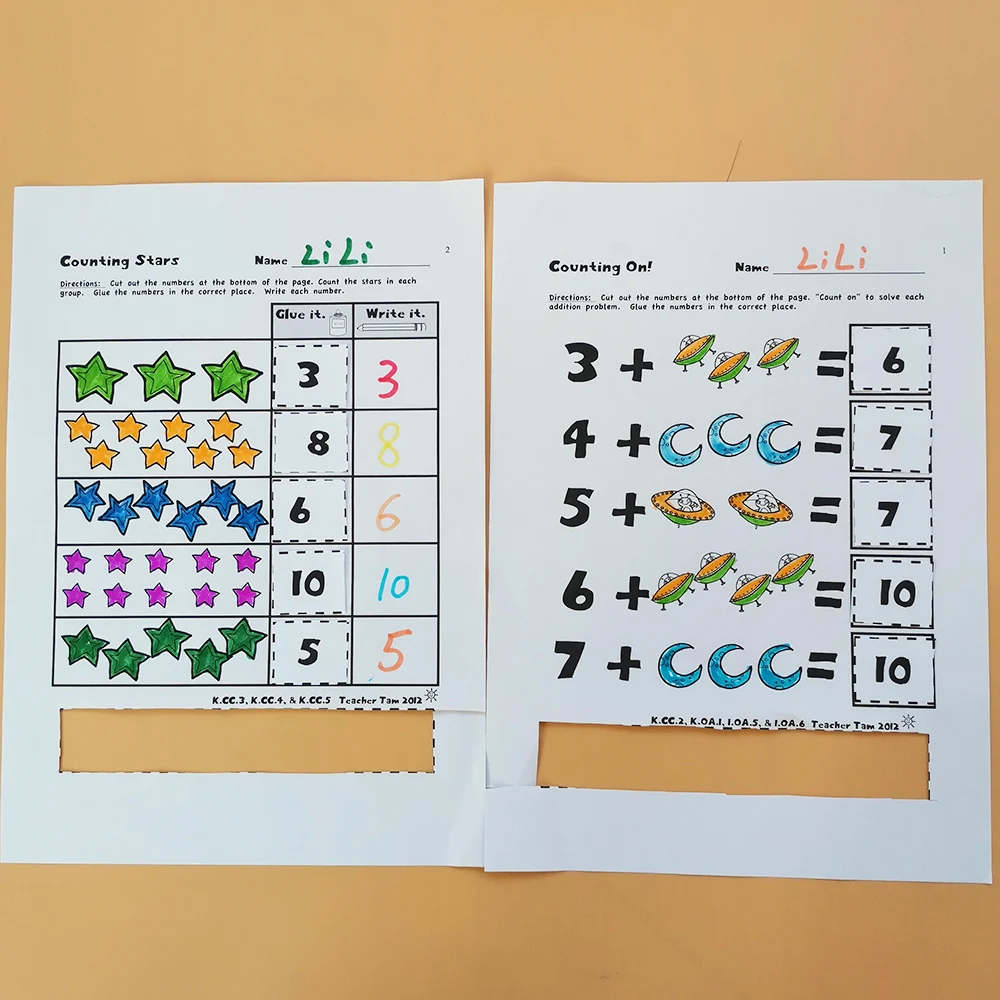 Space-themed Children's Mathematical Cognition Exercise Learning English Workbook Educational Exercise Training Book for Kids
Space-themed Children's Mathematical Cognition Exercise Learning English Workbook Educational Exercise Training Book for Kids