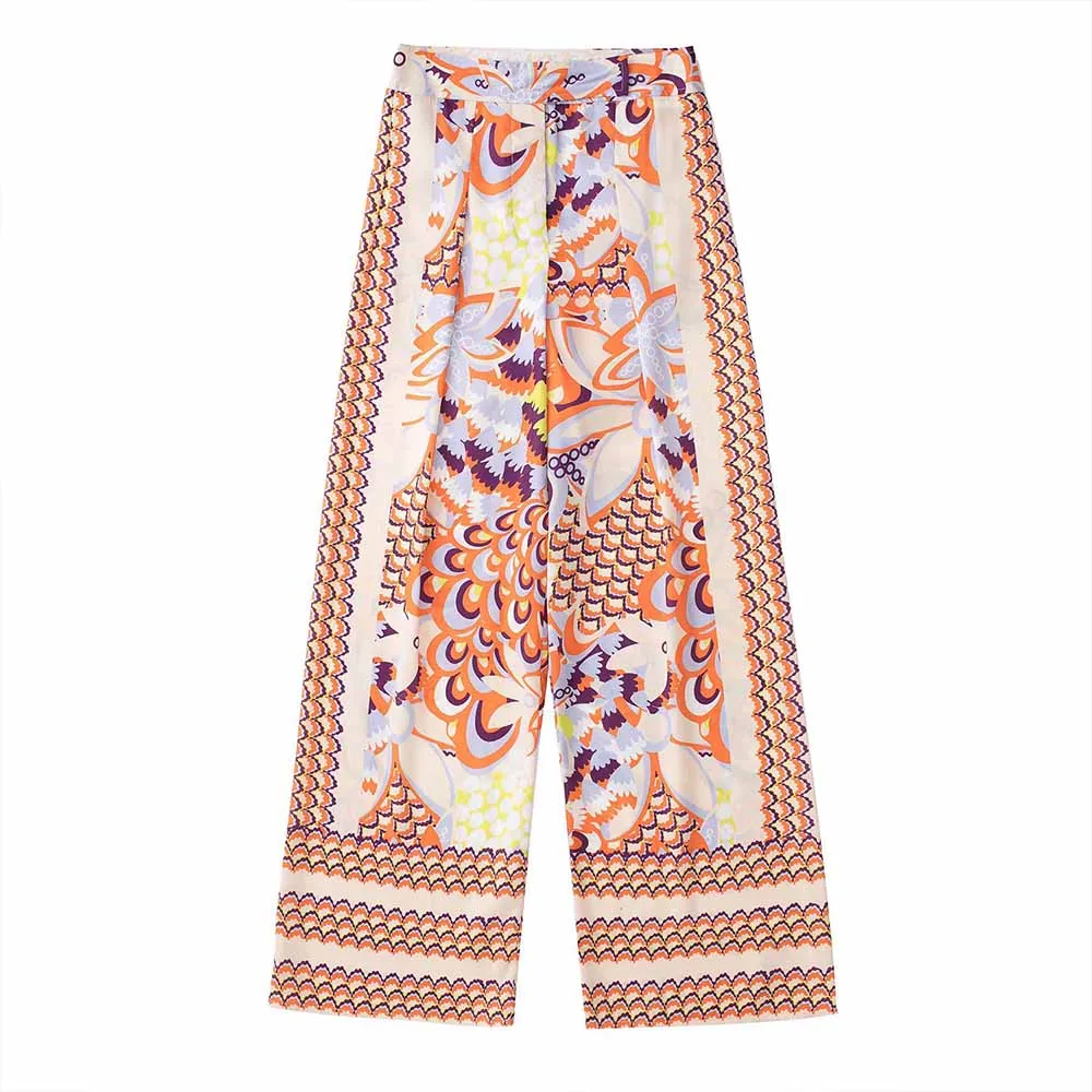 ZATRHMBM 2022 Female clothing New Fashion Pantsuits printing Pants Vintage Side Pockets loose Women pants high waist
ZATRHMBM 2022 Female clothing New Fashion Pantsuits printing Pants Vintage Side Pockets loose Women pants high waist