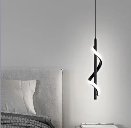 Modern Simple LED Pendant Light Metal and Acrylic Living Room Chandelier 110V-220V switch For Indoor bedroom Lighting
Modern Simple LED Pendant Light Metal and Acrylic Living Room Chandelier 110V-220V switch For Indoor bedroom Lighting
