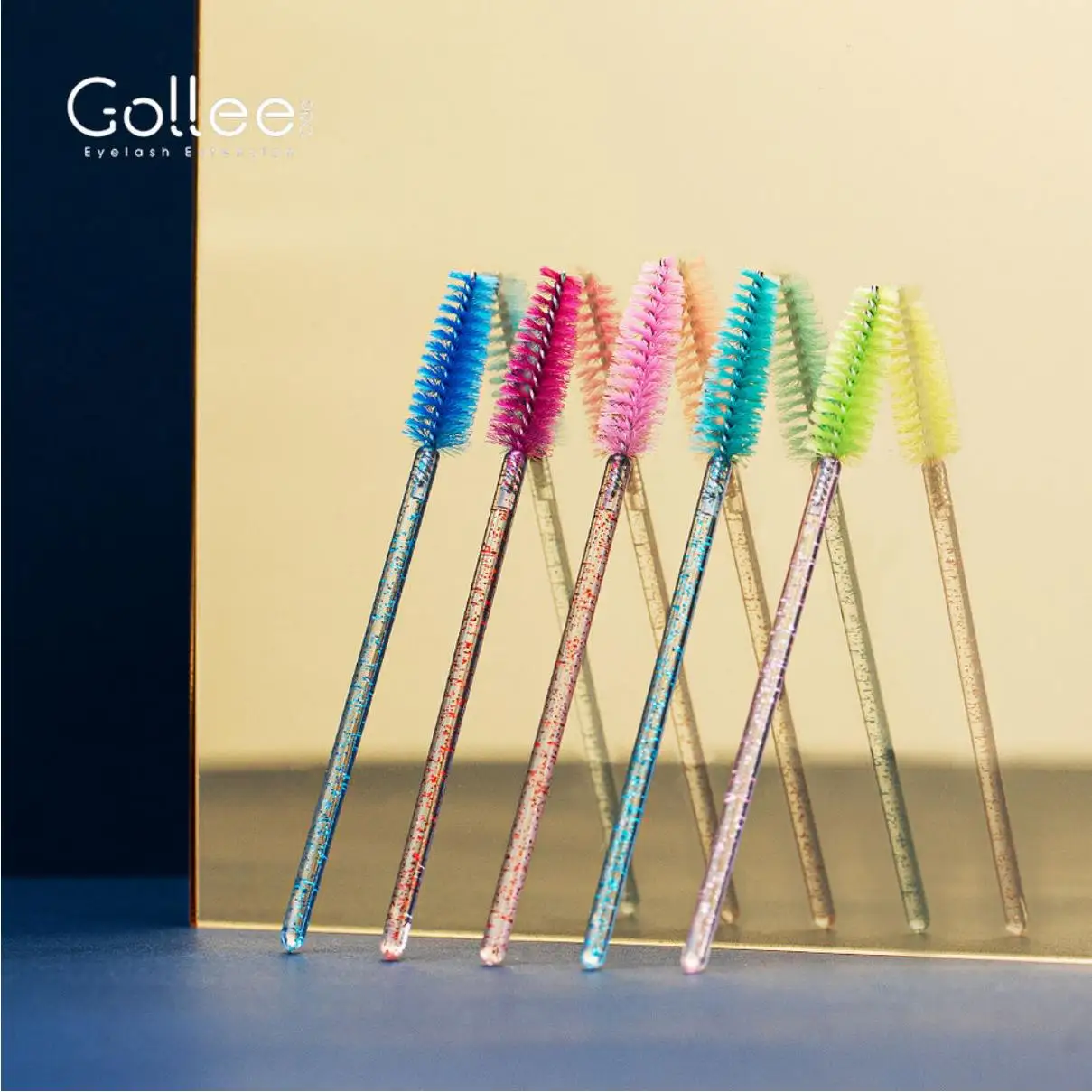Gollee Disposable Mascara Wands Eyelash Brush Spoolies for Eye Lash Extension Eyebrow and Makeup Crystal
Gollee Disposable Mascara Wands Eyelash Brush Spoolies for Eye Lash Extension Eyebrow and Makeup Crystal