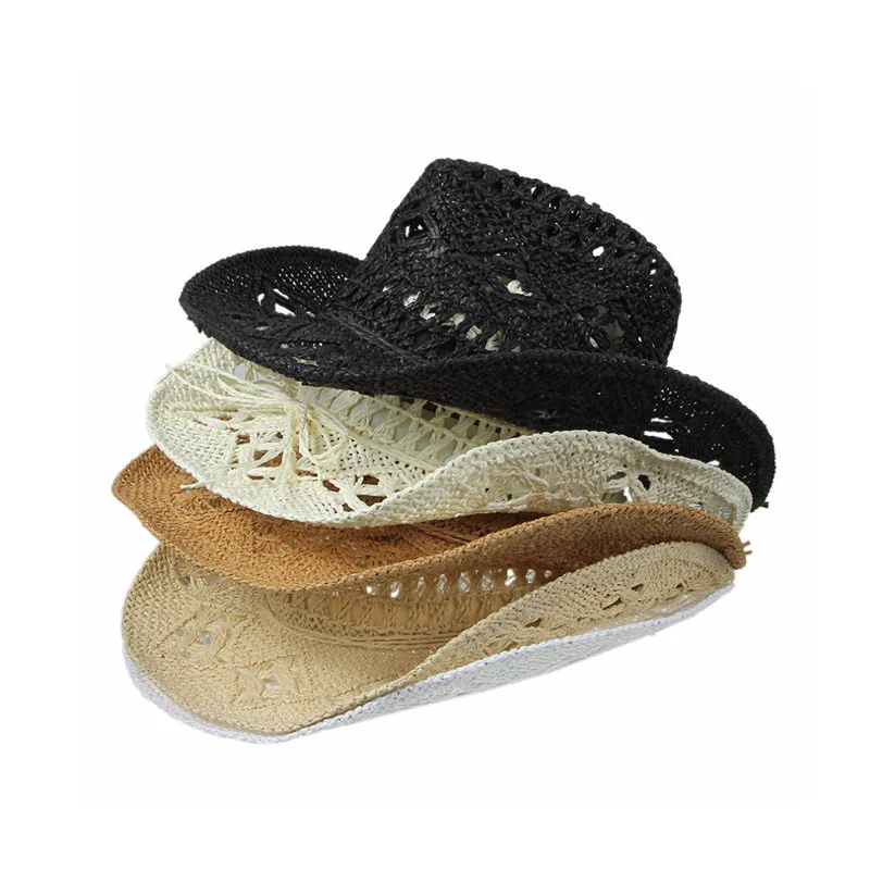 Straw Western Cowboy Hat Hand Made Beach Felt Sunhats Party Cap for Man Woman Curling Brim Cap Sun Protection Unisex Hats
Straw Western Cowboy Hat Hand Made Beach Felt Sunhats Party Cap for Man Woman Curling Brim Cap Sun Protection Unisex Hats