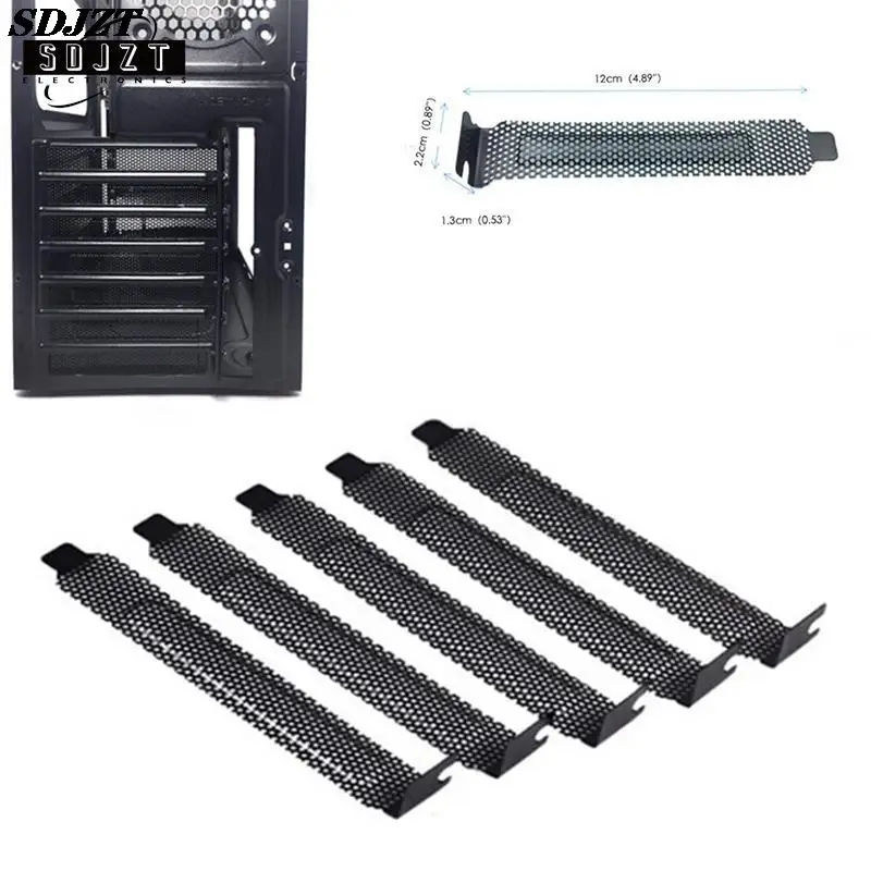 5Pcs PCI Slot Cover/PCI Slot Cover Dust Filter Blanking Board Cooling Fan Dust Filter Ventilation PC Computer Case
5Pcs PCI Slot Cover/PCI Slot Cover Dust Filter Blanking Board Cooling Fan Dust Filter Ventilation PC Computer Case