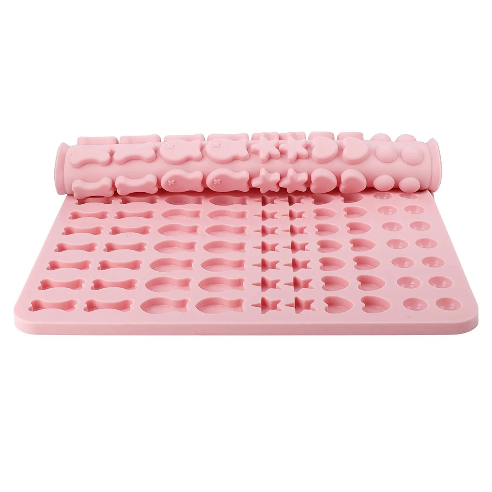 Pets Biscuits Silicone Baking Mat Easily Clean Healthy Baking Mould for Preparing Dog Treats at Home
Pets Biscuits Silicone Baking Mat Easily Clean Healthy Baking Mould for Preparing Dog Treats at Home