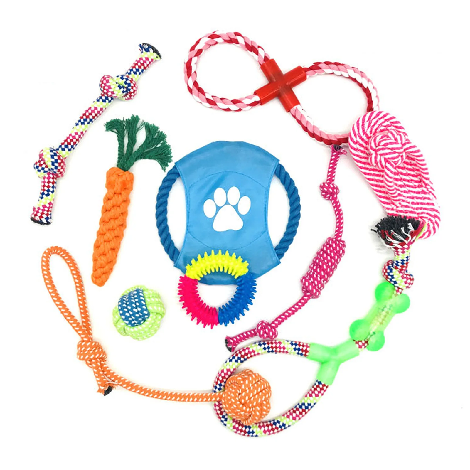 Rope Toys For Aggressive Chewers 10 In 1 Large Dog Chew Toys 10 In 1 Puppies Teething Chew Toys For Boredom Cotton Chew Toys
Rope Toys For Aggressive Chewers 10 In 1 Large Dog Chew Toys 10 In 1 Puppies Teething Chew Toys For Boredom Cotton Chew Toys