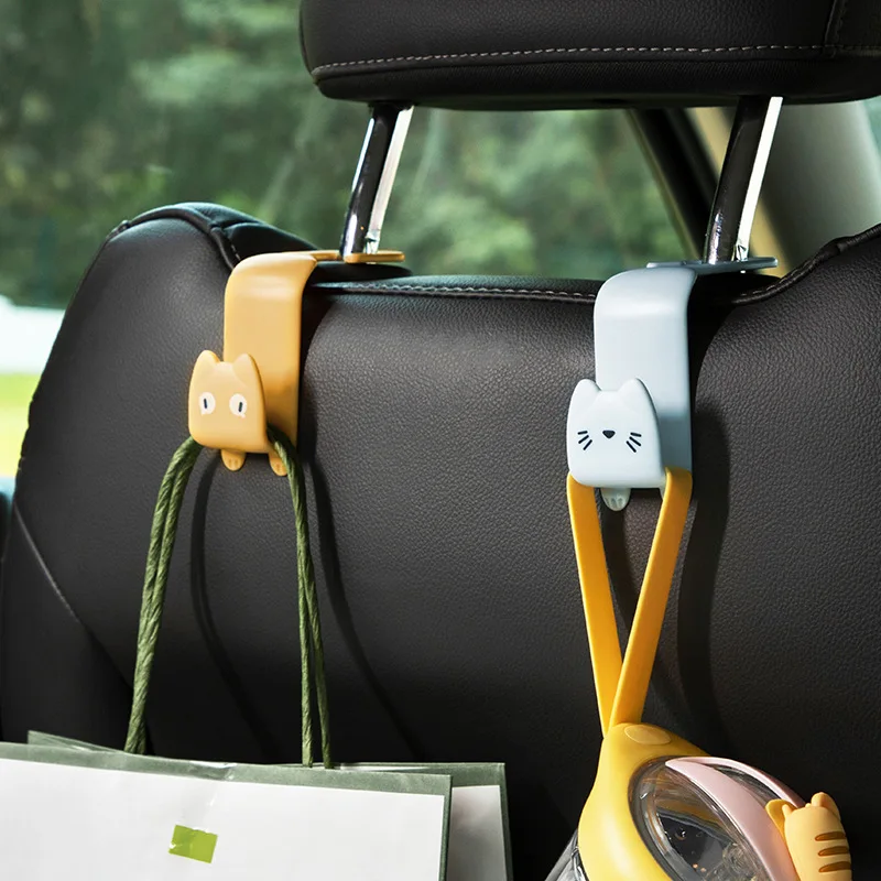 2Pcs Car Seat Headrest Hook Auto Back Seat Organizer Hanger Storage Holder for Purse Clothes Multifunctional Sundries Organizer
2Pcs Car Seat Headrest Hook Auto Back Seat Organizer Hanger Storage Holder for Purse Clothes Multifunctional Sundries Organizer