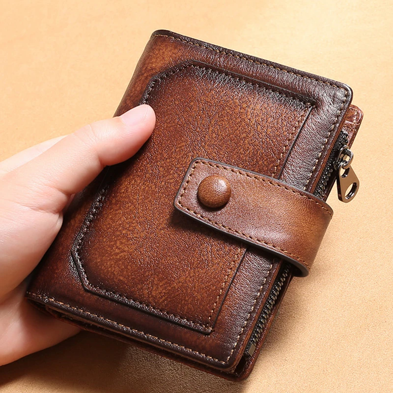 XZAN Male Genuine Leather Wallet Men Coin Purse RFID Anti Theft Money Bag Zipper Business Card Holder Purse Wallet Man
XZAN Male Genuine Leather Wallet Men Coin Purse RFID Anti Theft Money Bag Zipper Business Card Holder Purse Wallet Man