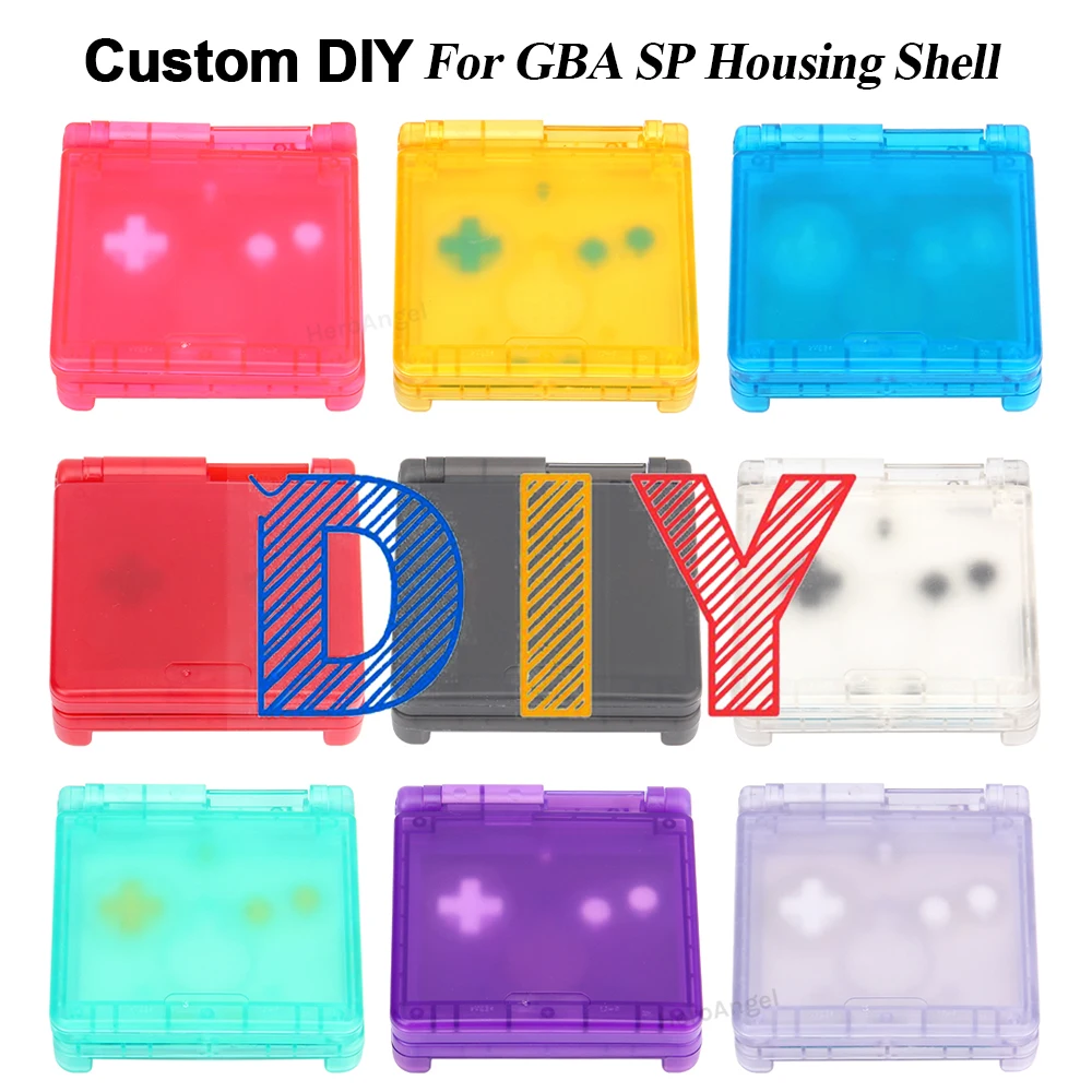 Custom DIY Replacement Shell Case for Gameboy Advance SP for GBA SP Game Console Shell Housing Cover Case with Buttons Kit
Custom DIY Replacement Shell Case for Gameboy Advance SP for GBA SP Game Console Shell Housing Cover Case with Buttons Kit