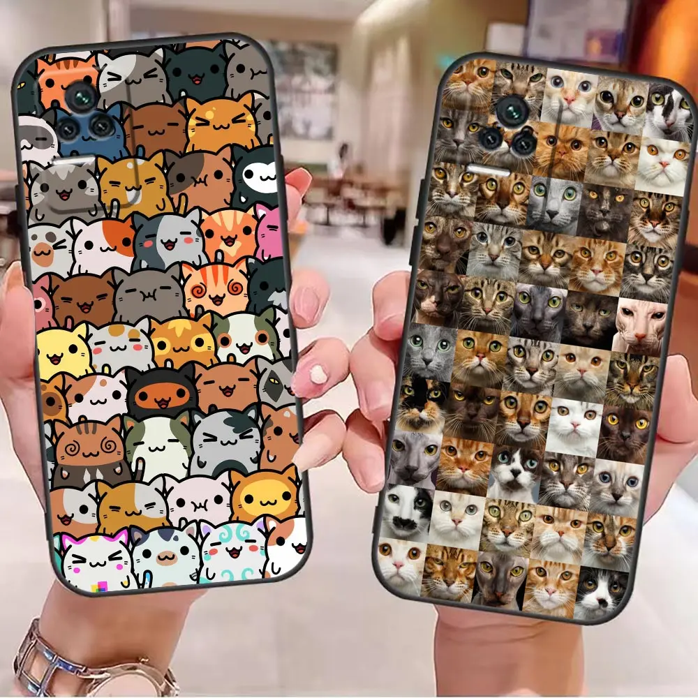 

Phone Case For Redmi K40 K30 K20 12C 10 10C 9T 9C 9A 9 8A 8 7A 7 6A 6 5A 5 4X 4A Pro Plus 5G Fundas Capa Cute Funny Crying Cat