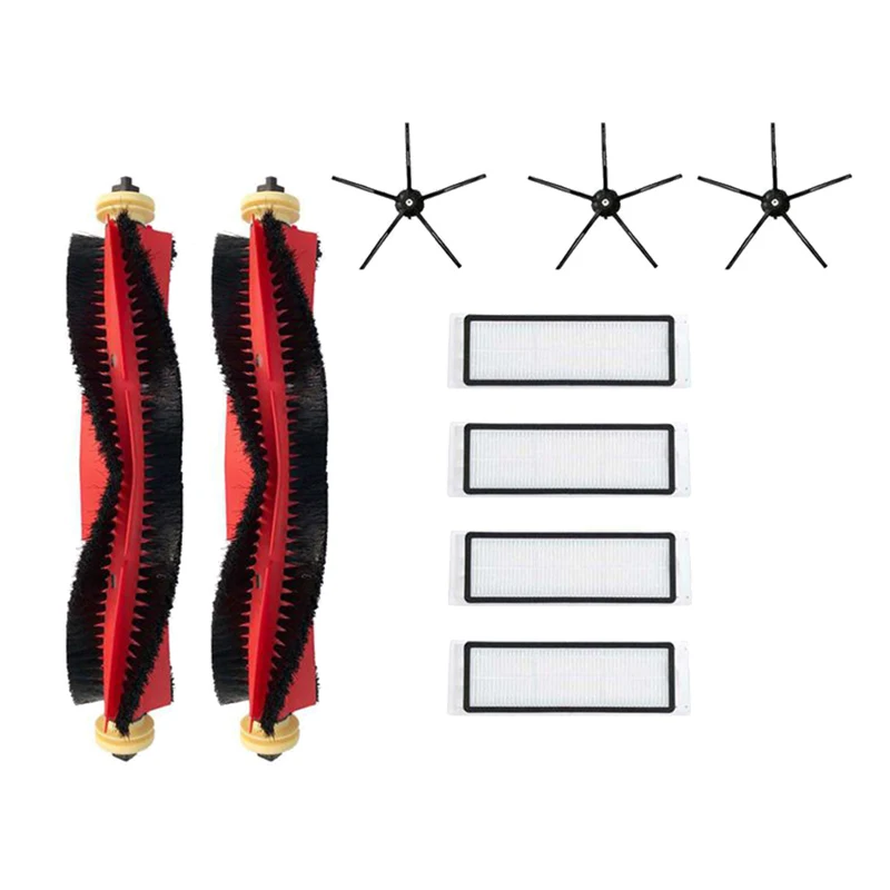 9 шт., резиновая боковая щетка для Xiaomi Roborock S4 E4 S5 S6 S5 Max 
9 шт., резиновая боковая щетка для Xiaomi Roborock S4 E4 S5 S6 S5 Max