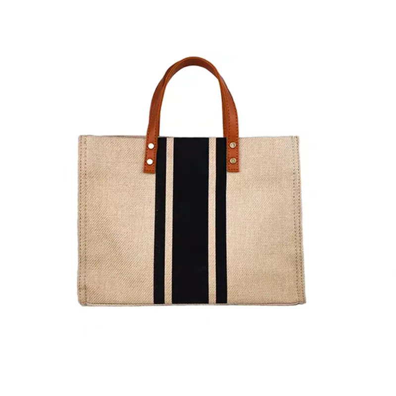 Korean Style Ladies' Portfolio OL Professional Business Commuting Stripe Simple Square Canvas Big Bag Shoulder Shopping Bag
Korean Style Ladies' Portfolio OL Professional Business Commuting Stripe Simple Square Canvas Big Bag Shoulder Shopping Bag