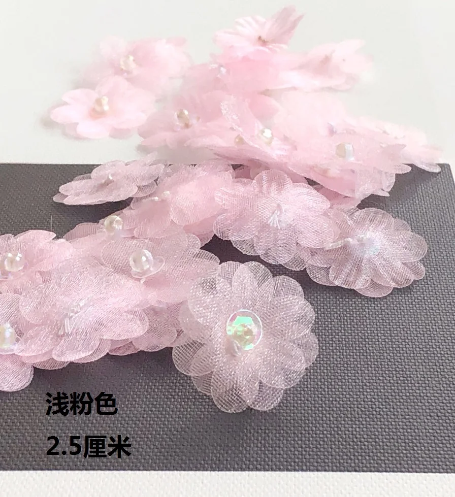20Pcs Light Pink Double Layer Flower Piece Handmade Sewn Rice Beads Sequin DIY Baby Clothes Head Flower Shoe Flower
20Pcs Light Pink Double Layer Flower Piece Handmade Sewn Rice Beads Sequin DIY Baby Clothes Head Flower Shoe Flower
