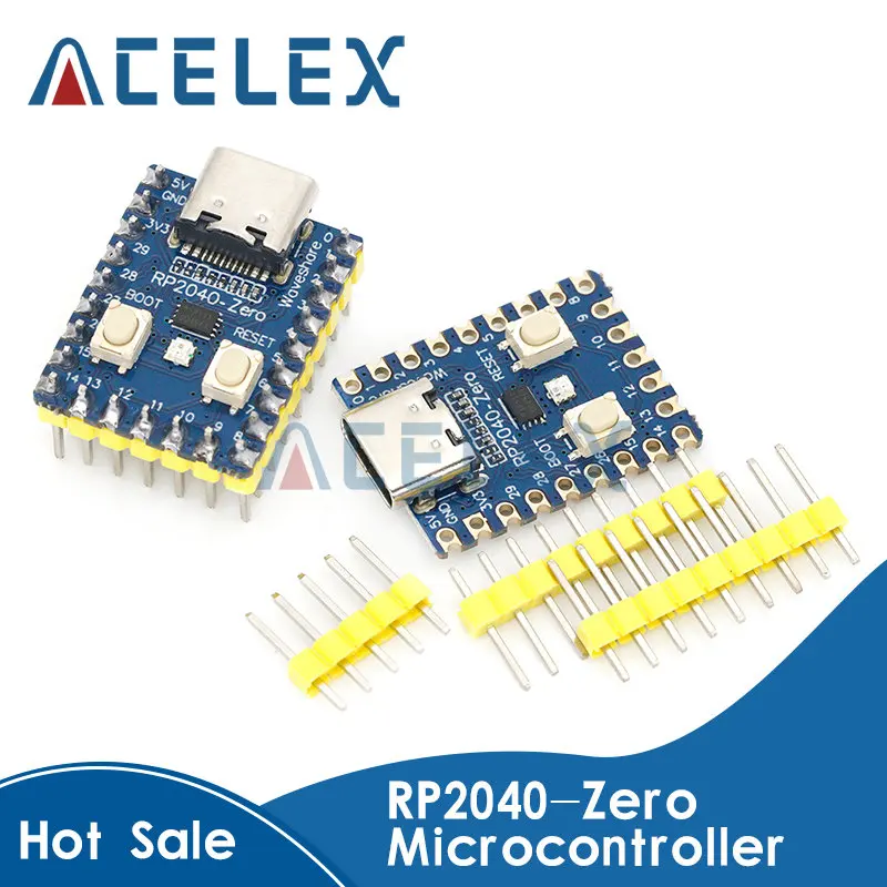 For Raspberry PI RP2040-Zero microcontroller development board PICO motherboard dual core processor mini microcontroller
For Raspberry PI RP2040-Zero microcontroller development board PICO motherboard dual core processor mini microcontroller