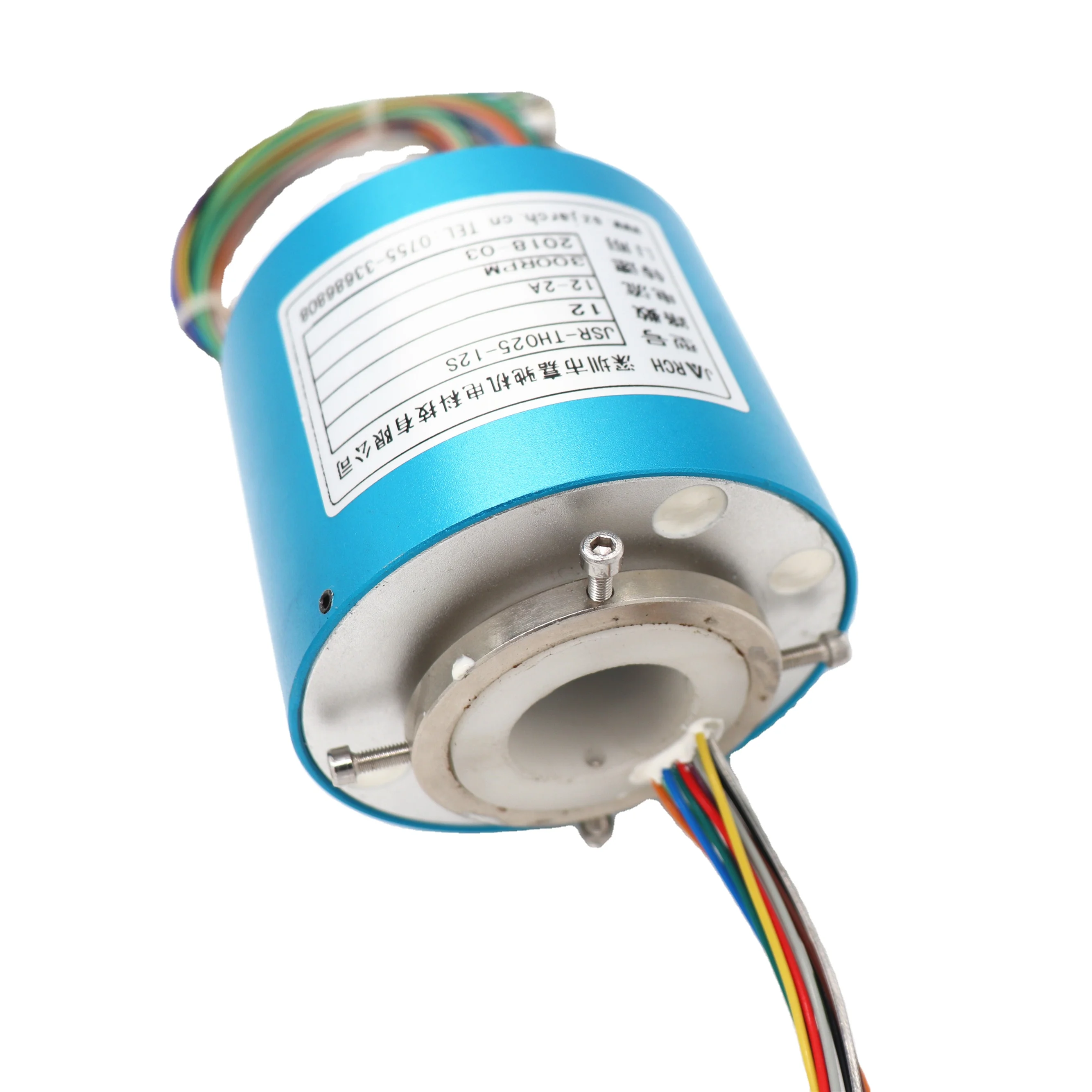 through bore slip ring, bore size 38.10mm(1.5"),Overall Diameter: 99mm(3.9"), slip ring rotary joint electrical connector
through bore slip ring, bore size 38.10mm(1.5"),Overall Diameter: 99mm(3.9"), slip ring rotary joint electrical connector