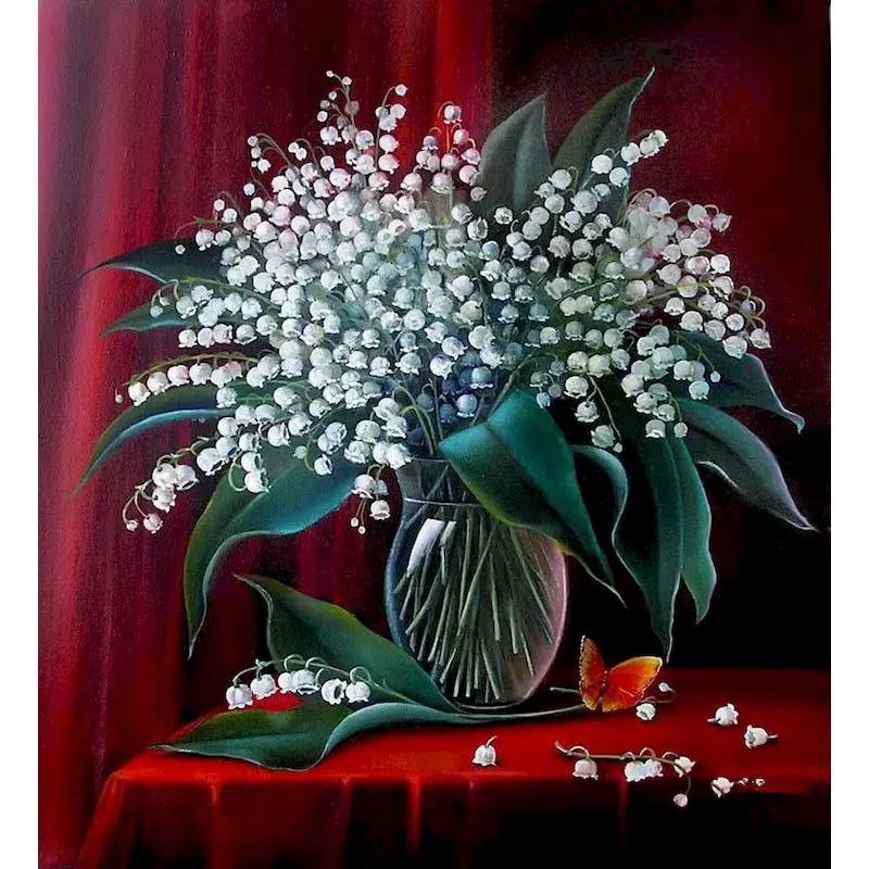 CHENISTORY DIY Painting By Number Kit With Frame For Adult Flower Supplies Coloring By Numbers Unique Gift For Home Decor 
CHENISTORY DIY Painting By Number Kit With Frame For Adult Flower Supplies Coloring By Numbers Unique Gift For Home Decor