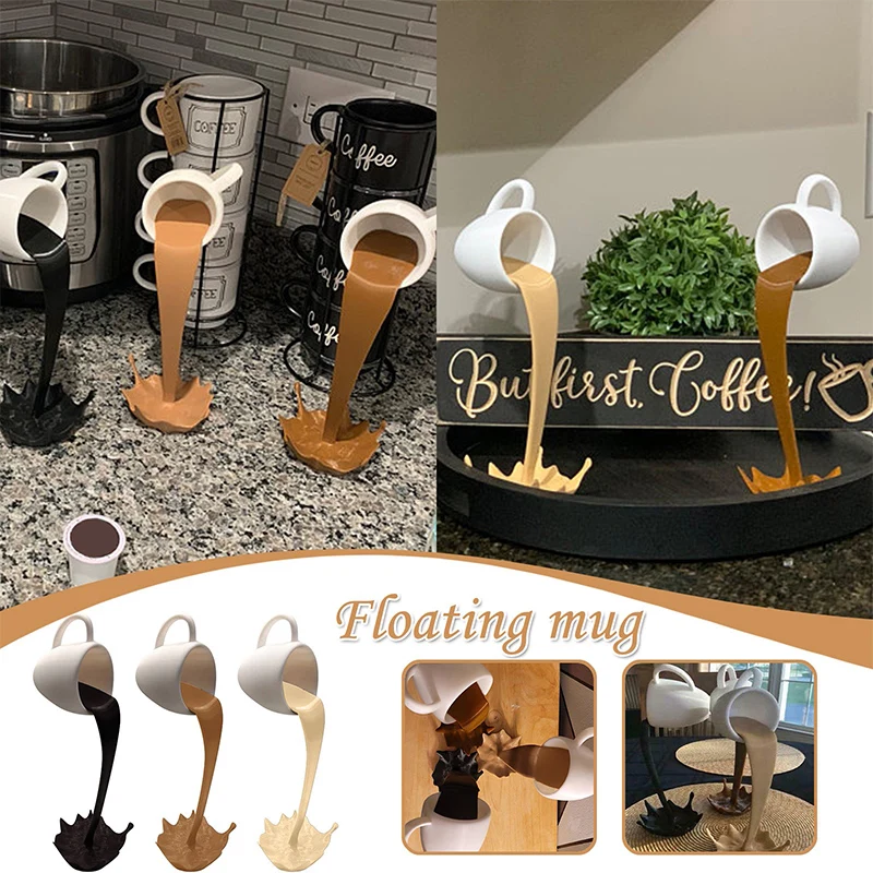 Suspended Coffee Mug Stand Mug Resin 3d Three-dimensional Coffee Cup Decoration Art Coffee Cup
Suspended Coffee Mug Stand Mug Resin 3d Three-dimensional Coffee Cup Decoration Art Coffee Cup