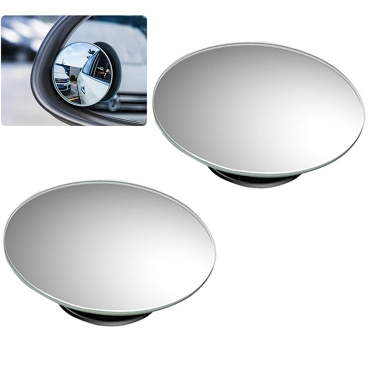 360° Rotation Car Blind Spot Mirror 2 PCS Rearview Adjustable Mirror for Safety Driving dual-purpose dual-purpose dual-purpose
360° Rotation Car Blind Spot Mirror 2 PCS Rearview Adjustable Mirror for Safety Driving dual-purpose dual-purpose dual-purpose