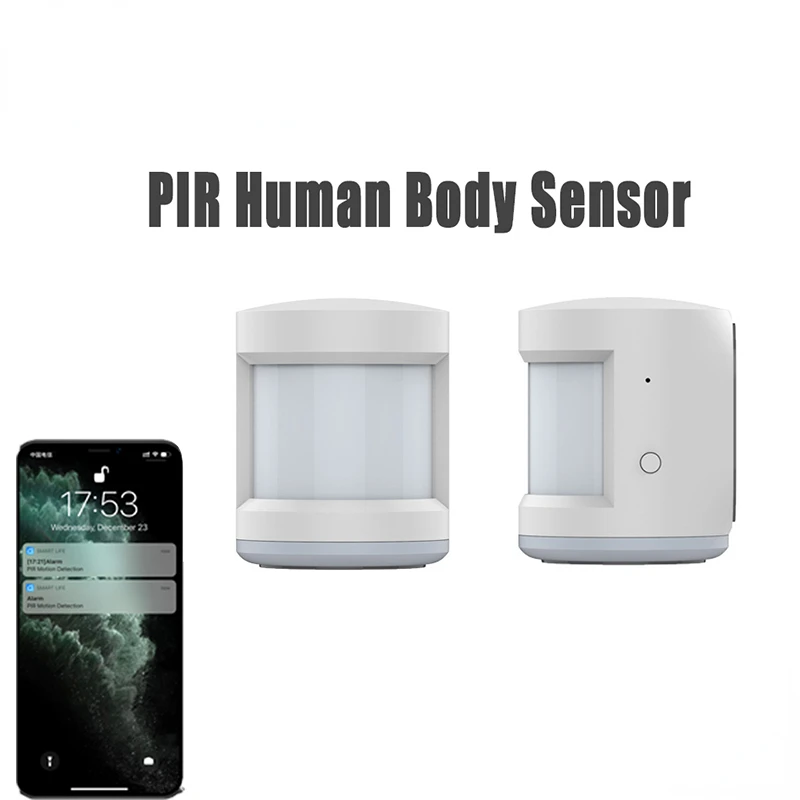 PIR Motion Sensor Human Body Movement Detector, Life APP Remote Monitor Alarm, Home Security System
PIR Motion Sensor Human Body Movement Detector, Life APP Remote Monitor Alarm, Home Security System