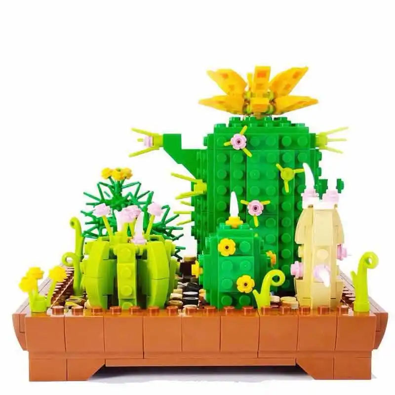 2022 City Creativity Flowers Succulent Plant Cactus Flowerpot Building Blocks Bricks DIY MOC Assembly Toys For Girls
2022 City Creativity Flowers Succulent Plant Cactus Flowerpot Building Blocks Bricks DIY MOC Assembly Toys For Girls