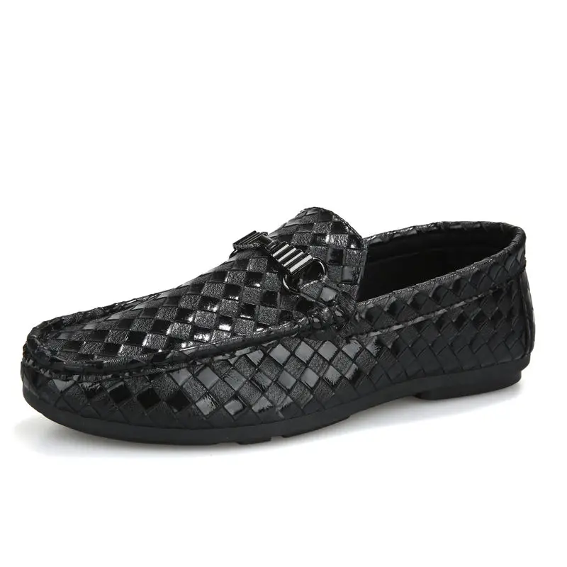Spring and Autumn and Summer Men's Loafers New Leather Slip on Mens Sneakers Soft Bottom Breathable Mens Flat Casual Shoes
Spring and Autumn and Summer Men's Loafers New Leather Slip on Mens Sneakers Soft Bottom Breathable Mens Flat Casual Shoes