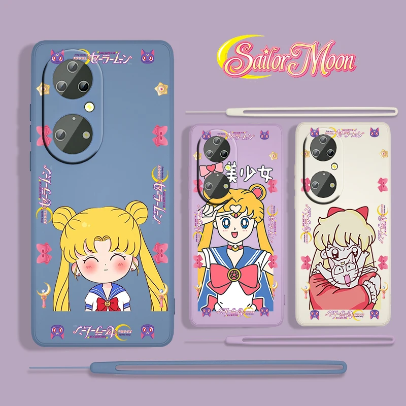 Anime Sailor Moon Cartoon For Huawei P50 P40 P30 P20 P Smart Z Pro Plus 2019 2021 5G 4G TPU Liquid Rope Phone Case Fundas Coque
Anime Sailor Moon Cartoon For Huawei P50 P40 P30 P20 P Smart Z Pro Plus 2019 2021 5G 4G TPU Liquid Rope Phone Case Fundas Coque