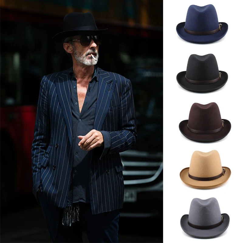 Men Women Classical Retro Wool Blend Homburg Hats Woolen Fedora Caps Trilby Sunhat Travel Party Adjustable UK M-L US 7 1/8-7 3/8
Men Women Classical Retro Wool Blend Homburg Hats Woolen Fedora Caps Trilby Sunhat Travel Party Adjustable UK M-L US 7 1/8-7 3/8
