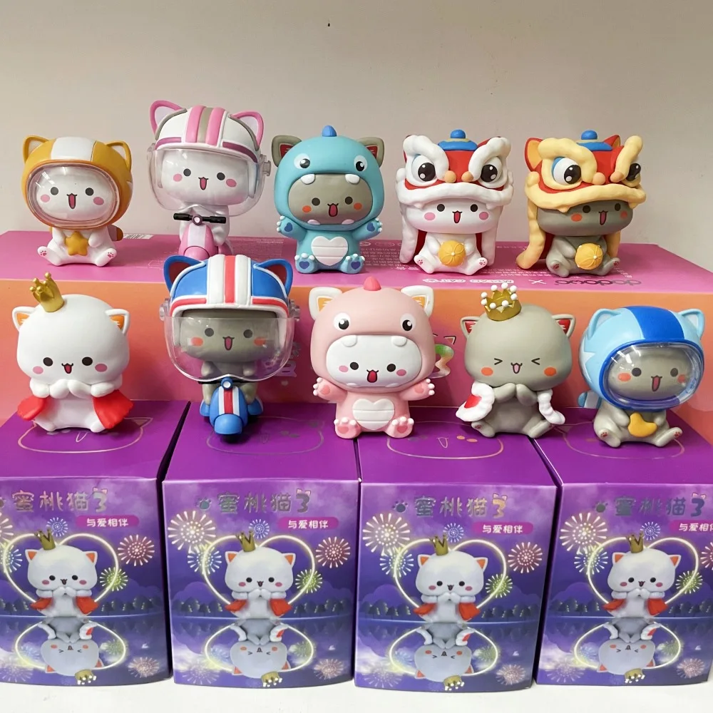 Meitao Cat глухая коробка Kawaii And Love Series Сезон 3 загадочная коробка Милая мультяшная кукла модель экшн-фигурка подарок украшения
Meitao Cat глухая коробка Kawaii And Love Series Сезон 3 загадочная коробка Милая мультяшная кукла модель экшн-фигурка подарок украшения