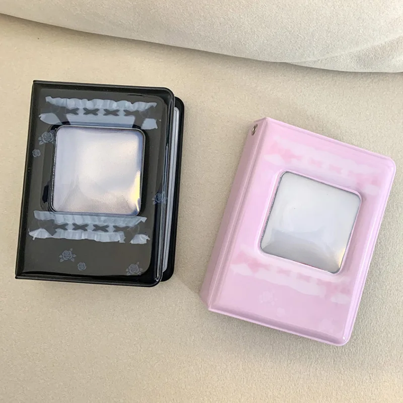 Rose Lace Printing Mini Photo Album 40 Grids Double Side Sleeves Storage Card Postcards Photos Collect Book Organizer
Rose Lace Printing Mini Photo Album 40 Grids Double Side Sleeves Storage Card Postcards Photos Collect Book Organizer