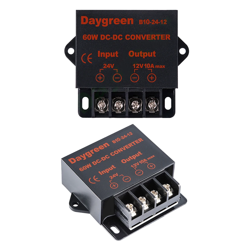 Temperature Converter Voltage Regulator 10A 120W 1pcs 95% B10-24-12 DC 12V Disconnected Overvoltage Protection
Temperature Converter Voltage Regulator 10A 120W 1pcs 95% B10-24-12 DC 12V Disconnected Overvoltage Protection