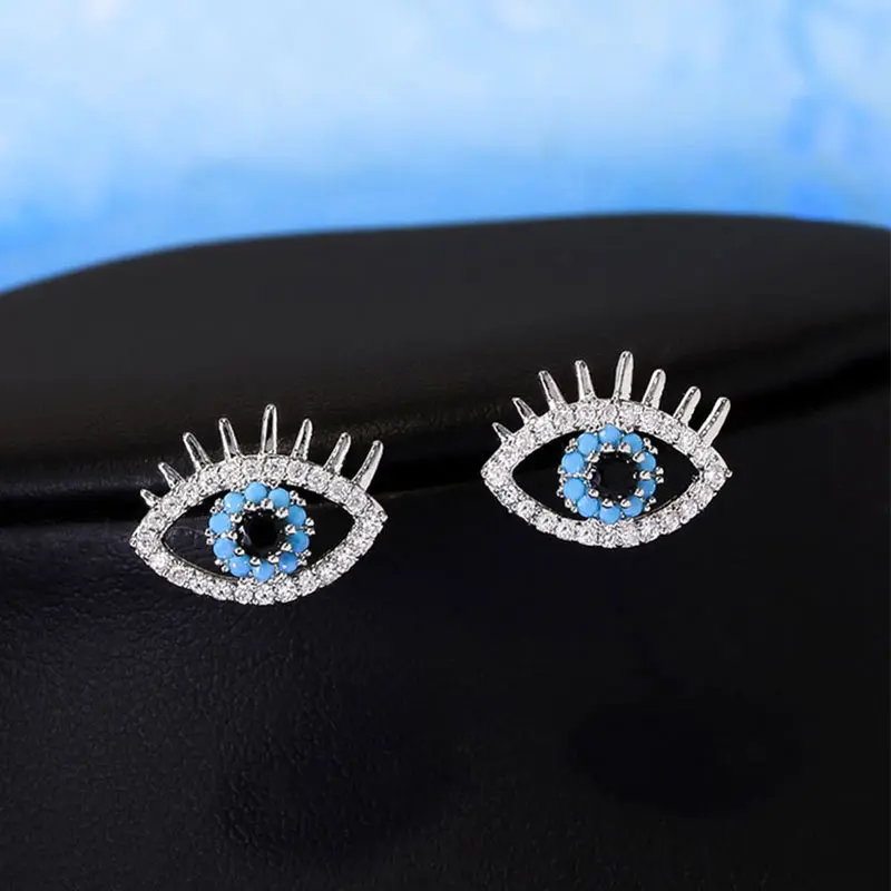 Bohemia Piercing Luxury Zircon Eye Creative Studs Earrings for Women Fashion Jewelry Pendientes Ins Same Mujer Aretes Party Gift
Bohemia Piercing Luxury Zircon Eye Creative Studs Earrings for Women Fashion Jewelry Pendientes Ins Same Mujer Aretes Party Gift