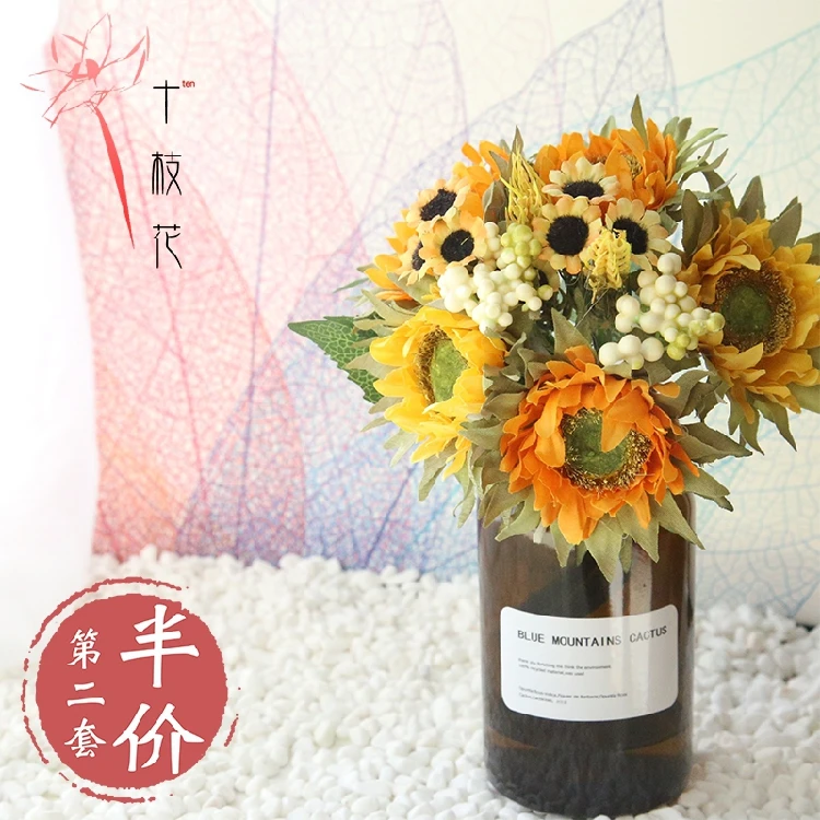 Набор искусственных цветов, искусственные цветы, стеклянная ваза, шелковые цветы для спальни, прикроватные сушеные цветы, маленькие горшечные растения
Набор искусственных цветов, искусственные цветы, стеклянная ваза, шелковые цветы для спальни, прикроватные сушеные цветы, маленькие горшечные растения