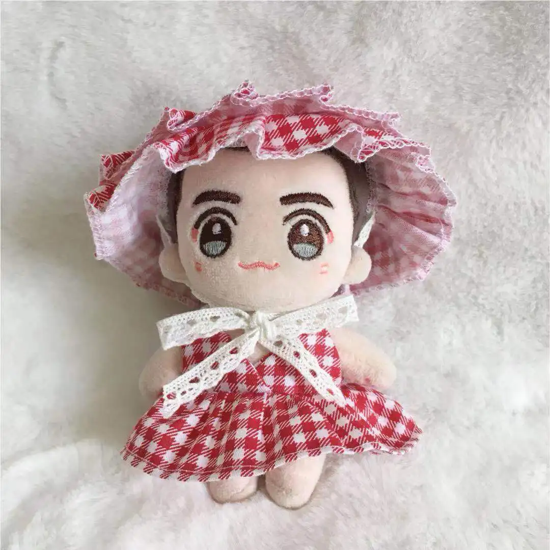 Hand-made 10cm doll clothes normal body summer clothes cute dress with hat without doll
Hand-made 10cm doll clothes normal body summer clothes cute dress with hat without doll