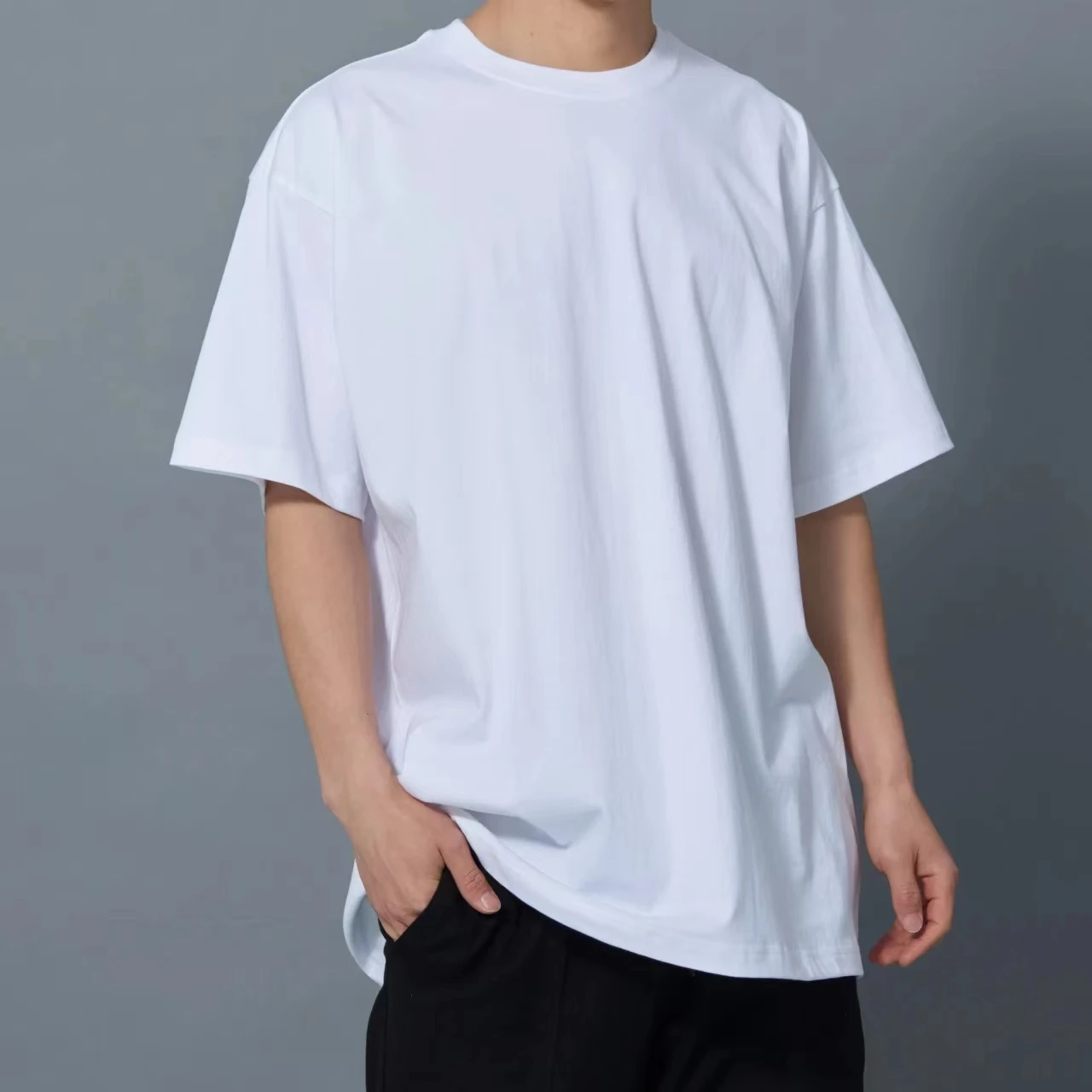 Summer vintage short sleeve solid color men's T-shirt Casual men's Tshirt High quality comfortable breathable crewneck top
Summer vintage short sleeve solid color men's T-shirt Casual men's Tshirt High quality comfortable breathable crewneck top