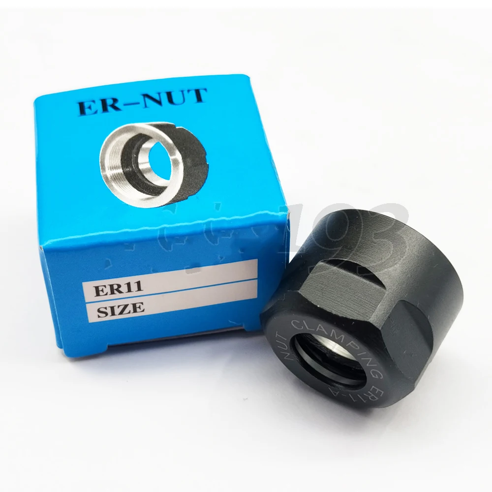 ER11 nut er11a er11m nut for cnc milling collet use Can cooperate er collet chuck and er series tool holder shank for ER milling
ER11 nut er11a er11m nut for cnc milling collet use Can cooperate er collet chuck and er series tool holder shank for ER milling