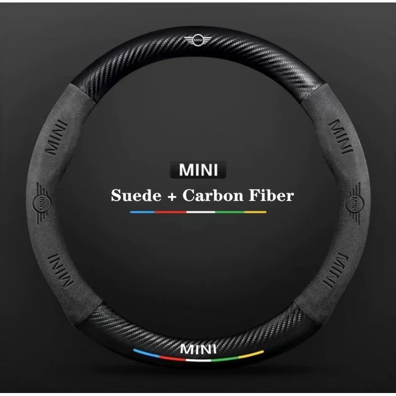 Car Logo Steering Wheel Cover Suitable For Mini Cooper R50 R51 R52 R53 R55 R56 R57 R59 R60 R61 R62 F54 F55 F56 F60 F60 Styling
Car Logo Steering Wheel Cover Suitable For Mini Cooper R50 R51 R52 R53 R55 R56 R57 R59 R60 R61 R62 F54 F55 F56 F60 F60 Styling